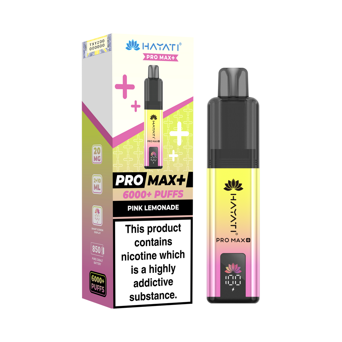 Hayati Pro Max+ 6K Prefilled Pod Kit 20mg | UK Duty Stamped