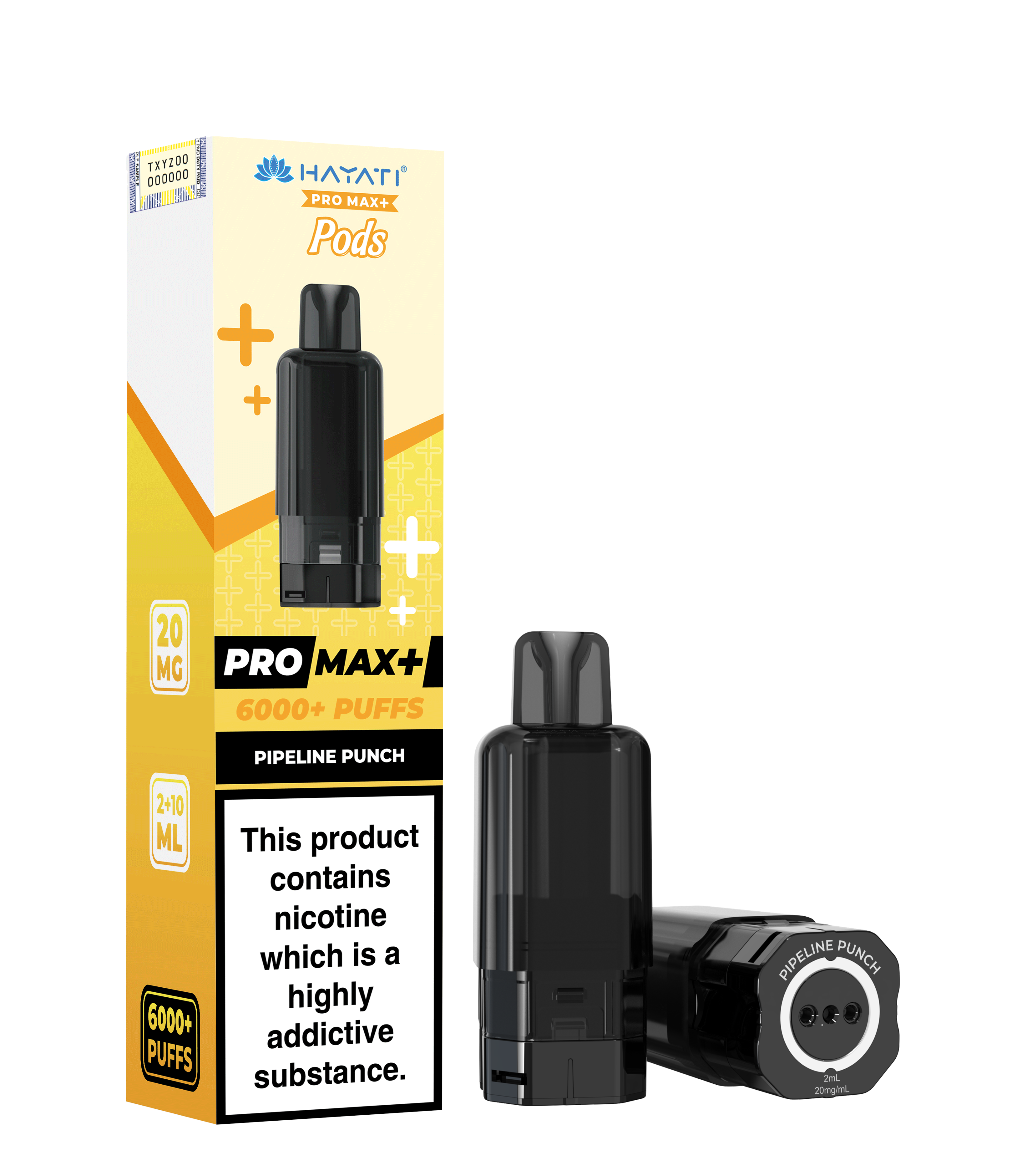 Hayati Pro Max+ 6K Prefilled Pods 20mg | UK Duty Stamped