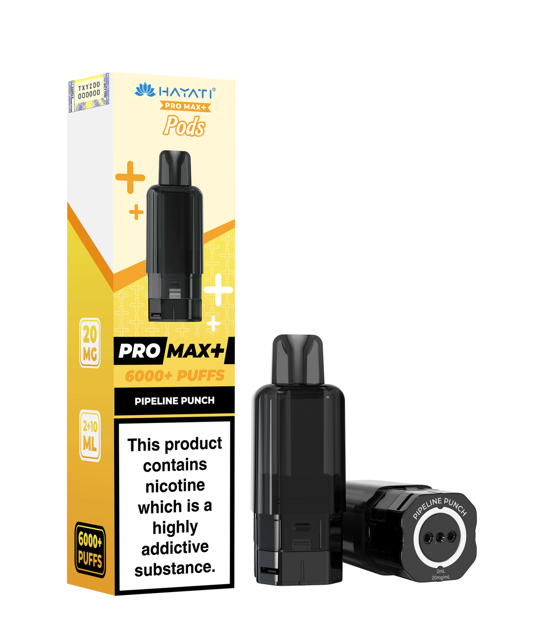 Hayati Pro Max+ 6K Prefilled Pods 20mg | UK Duty Stamped