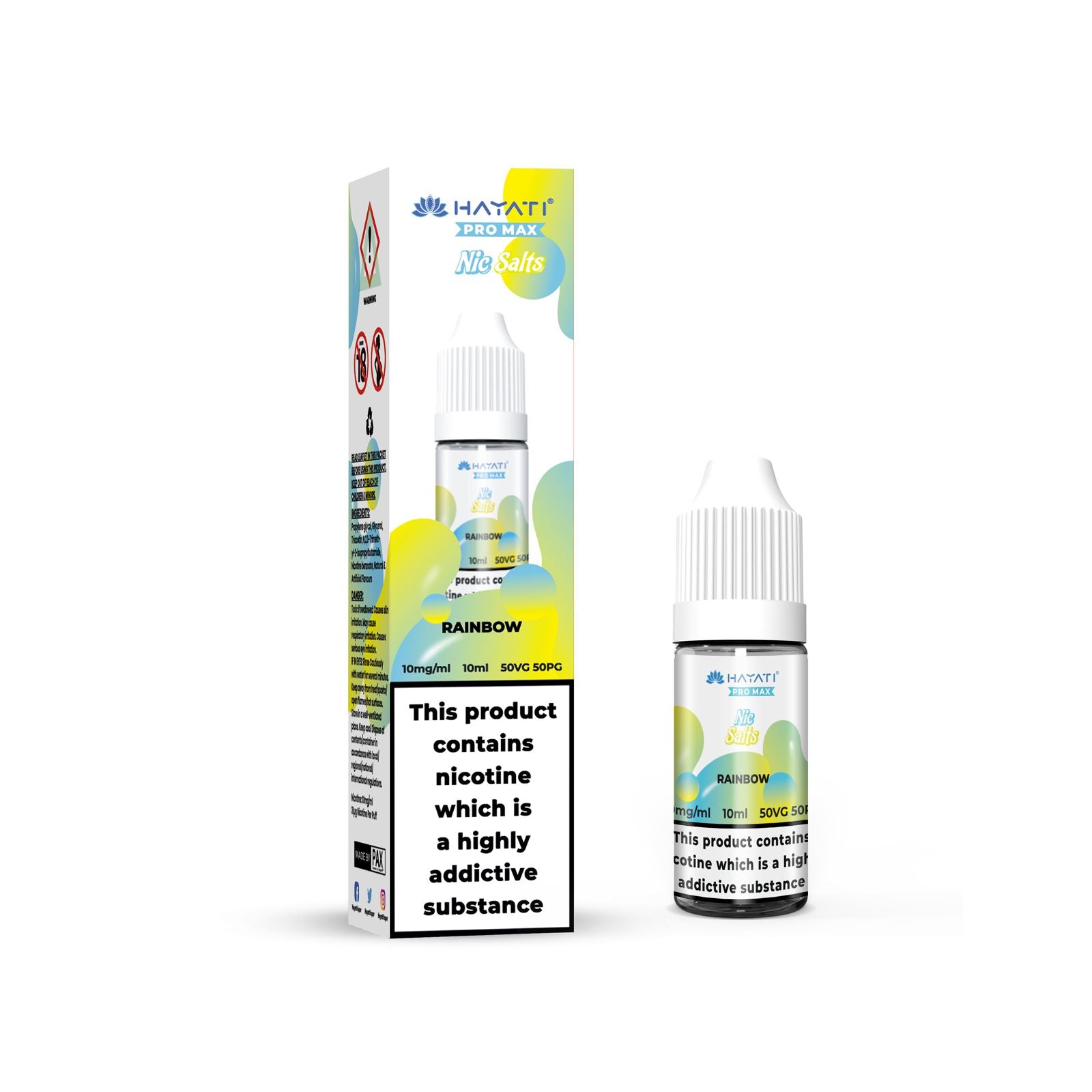 Hayati® Pro Max Nic Salts (10mg)