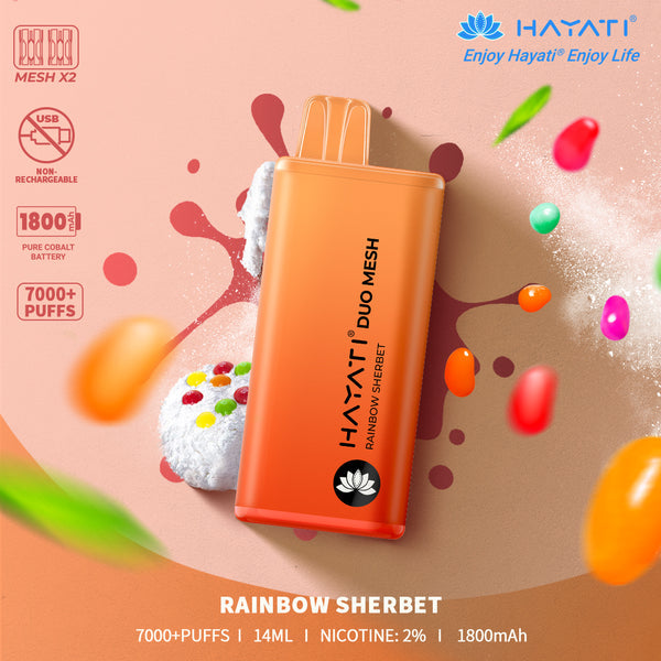 Hayati® Duo Mesh 7000+ Vape Kit (20mg)