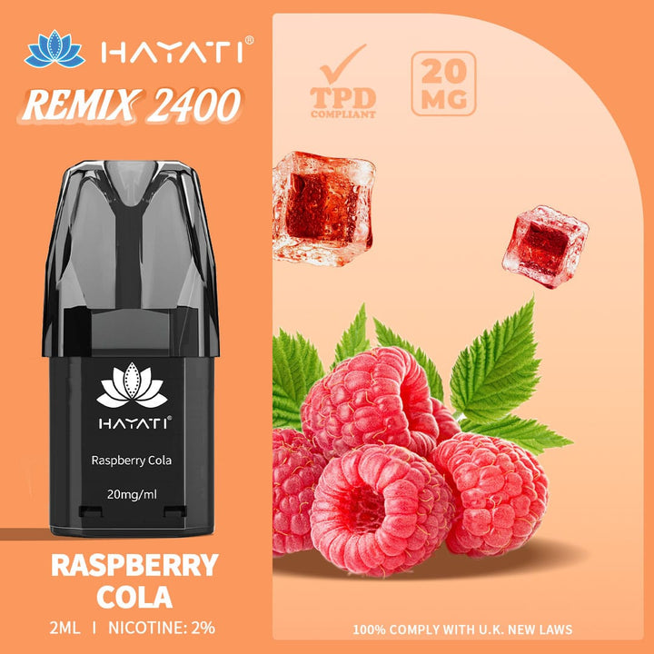 Hayati® Remix 2400 Pods (20mg)