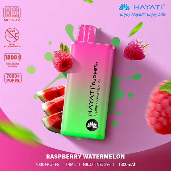 Hayati® Duo Mesh 7000+ Vape Kit (20mg)