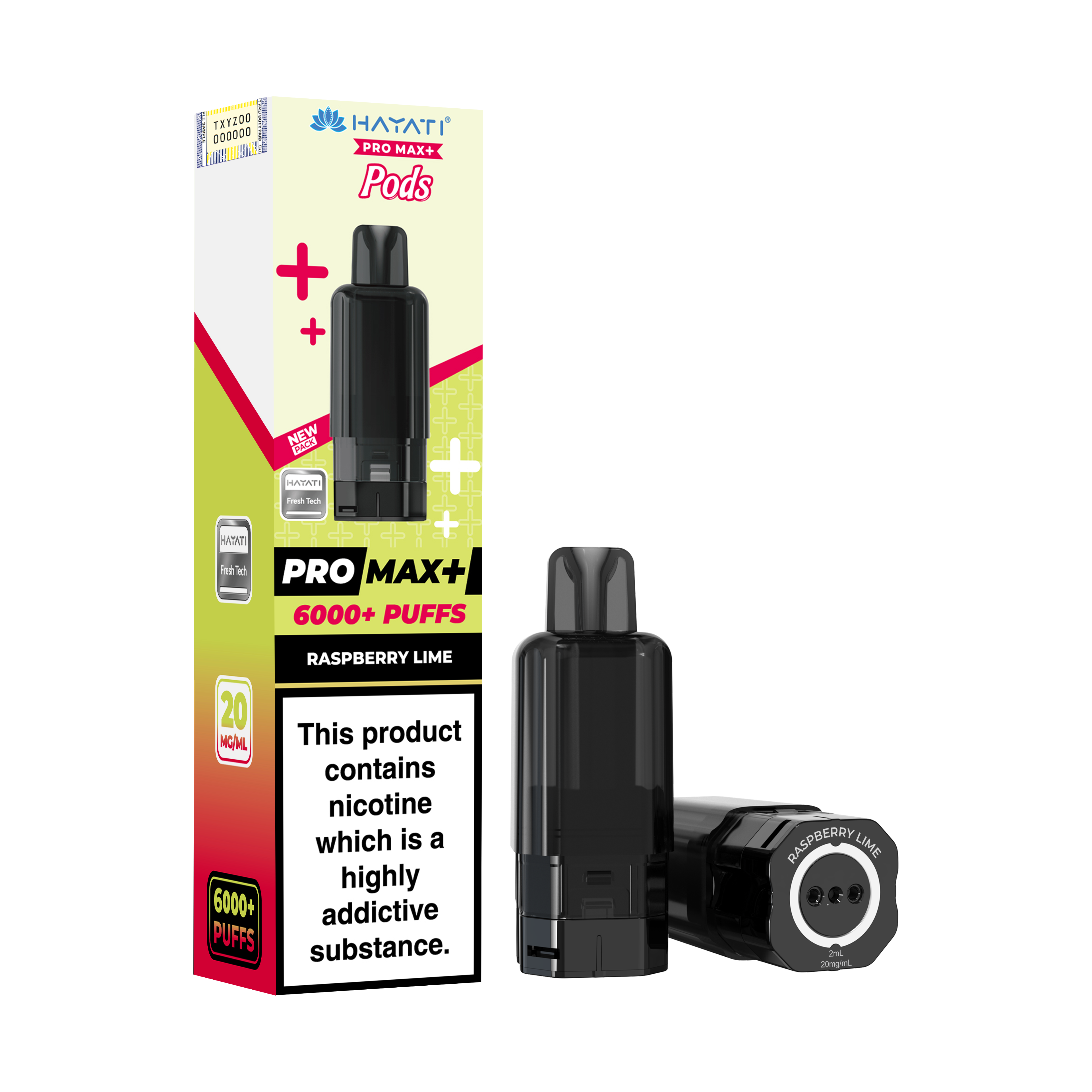 Hayati Pro Max+ 6K Prefilled Pods 20mg | UK Duty Stamped