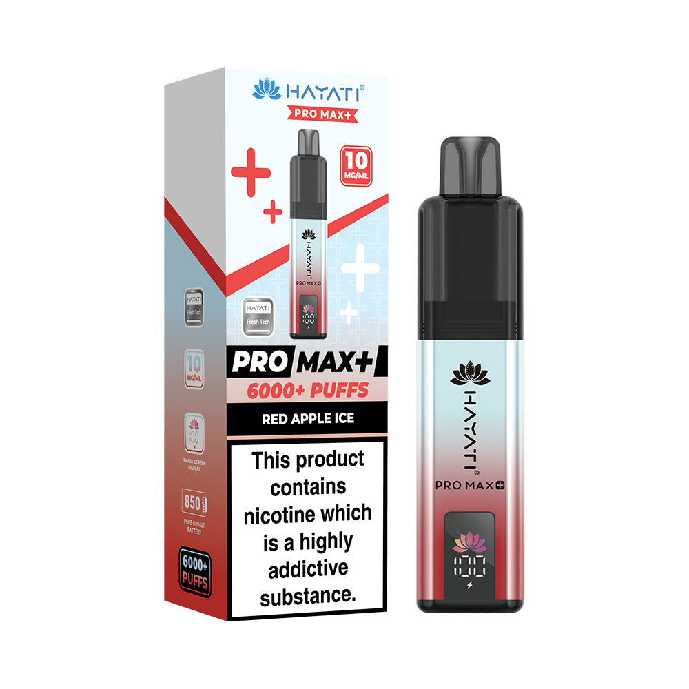 Hayati® Pro Max+ 6000+ (10mg) Vape Kit