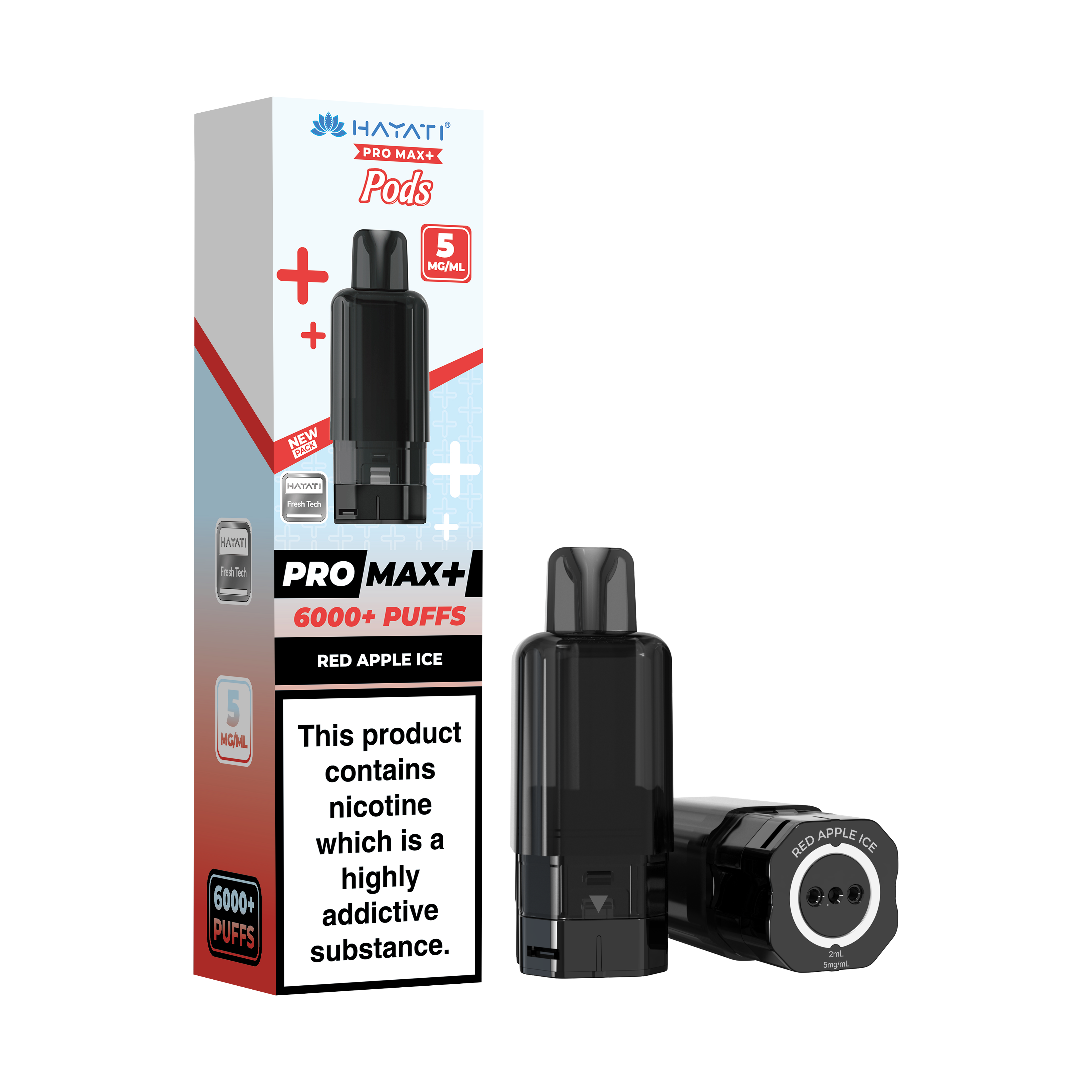 Hayati® Pro Max+ 6000+ Pods (5mg)