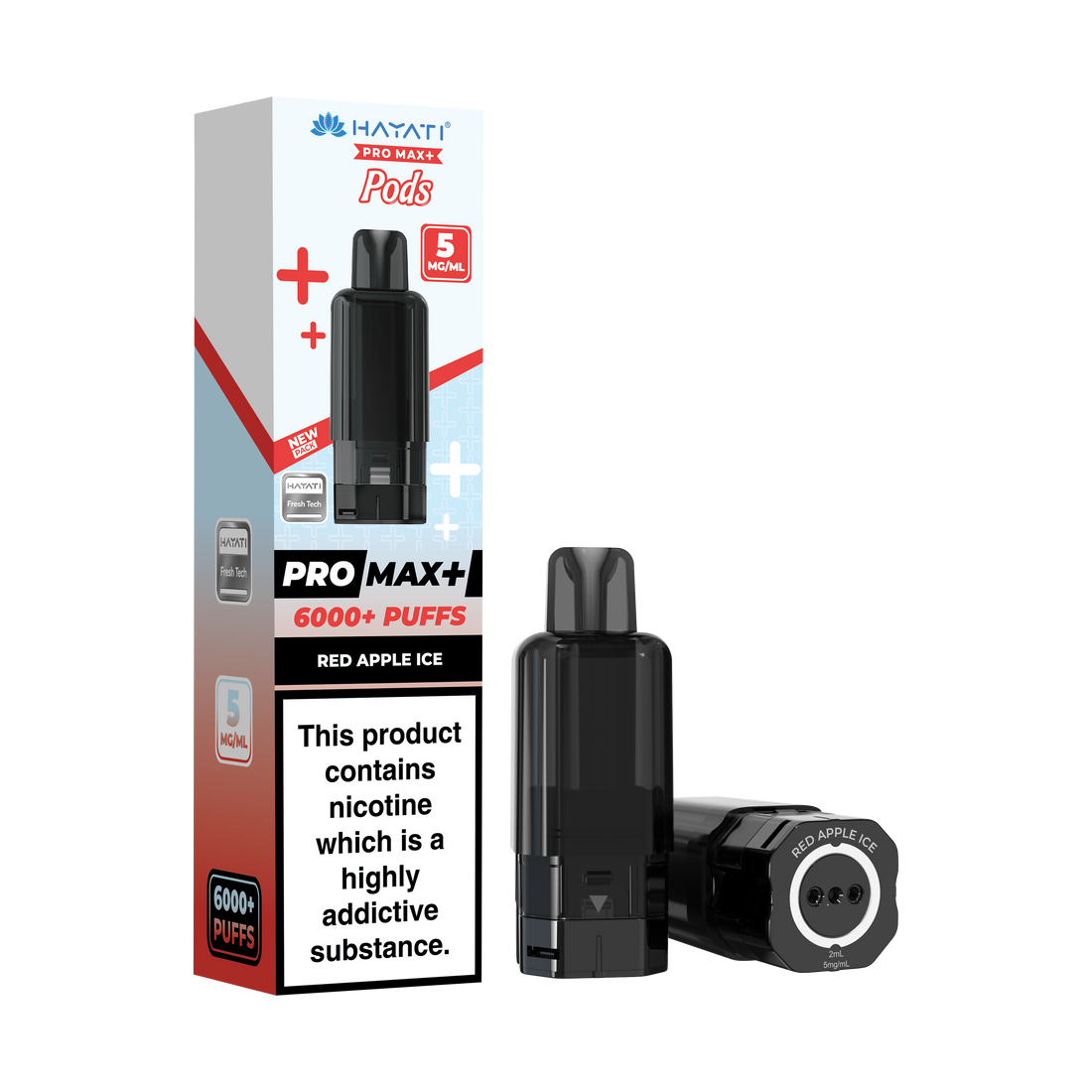 Hayati® Pro Max+ 6000+ Pods (5mg)