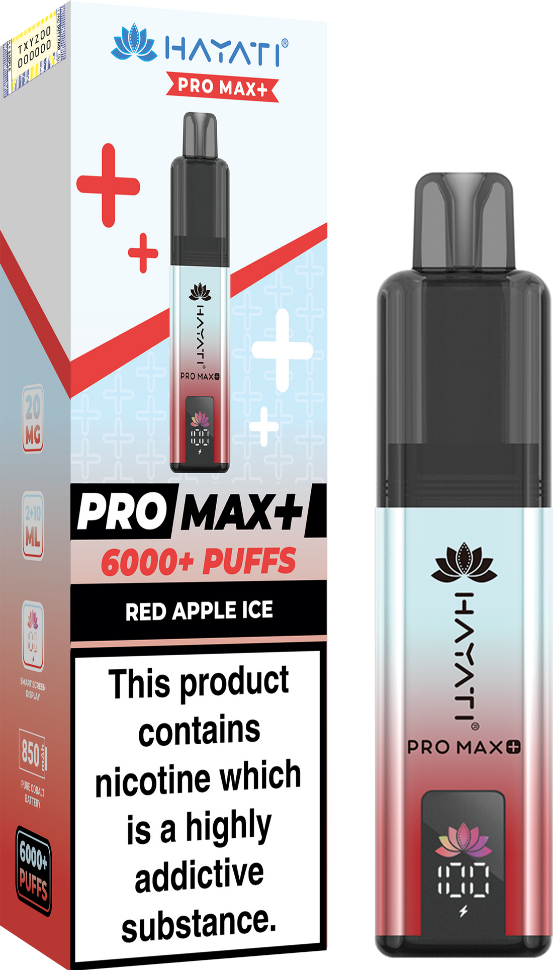 Hayati Pro Max+ 6K Prefilled Pod Kit 20mg | UK Duty Stamped