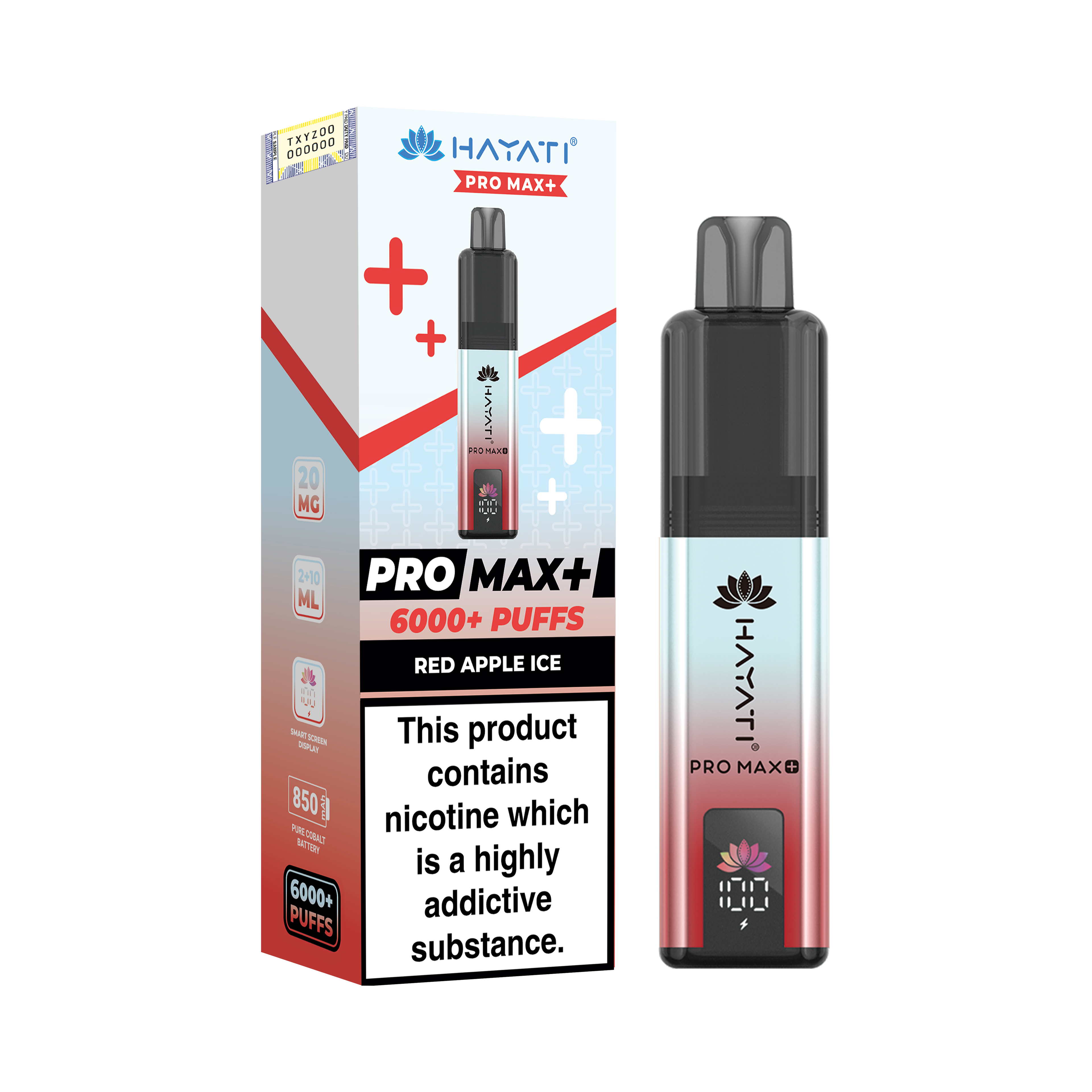 Hayati Pro Max+ 6K Prefilled Pod Kit 20mg | UK Duty Stamped