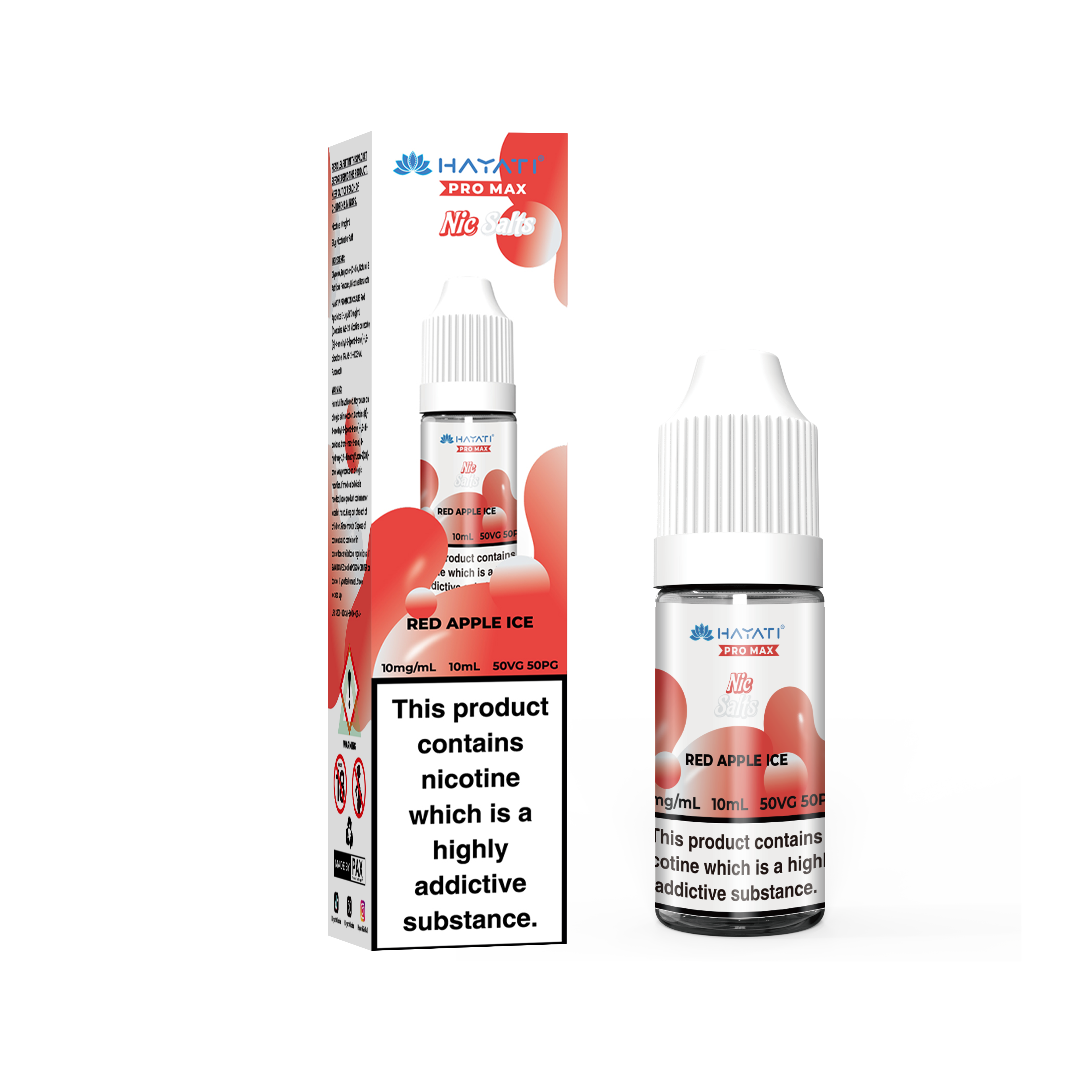 Hayati® Pro Max Nic Salts (10mg)