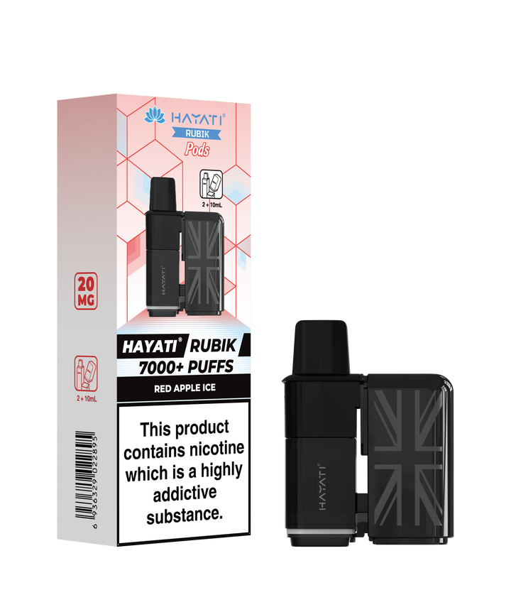 Hayati® Rubik Refillable Pods (20mg)