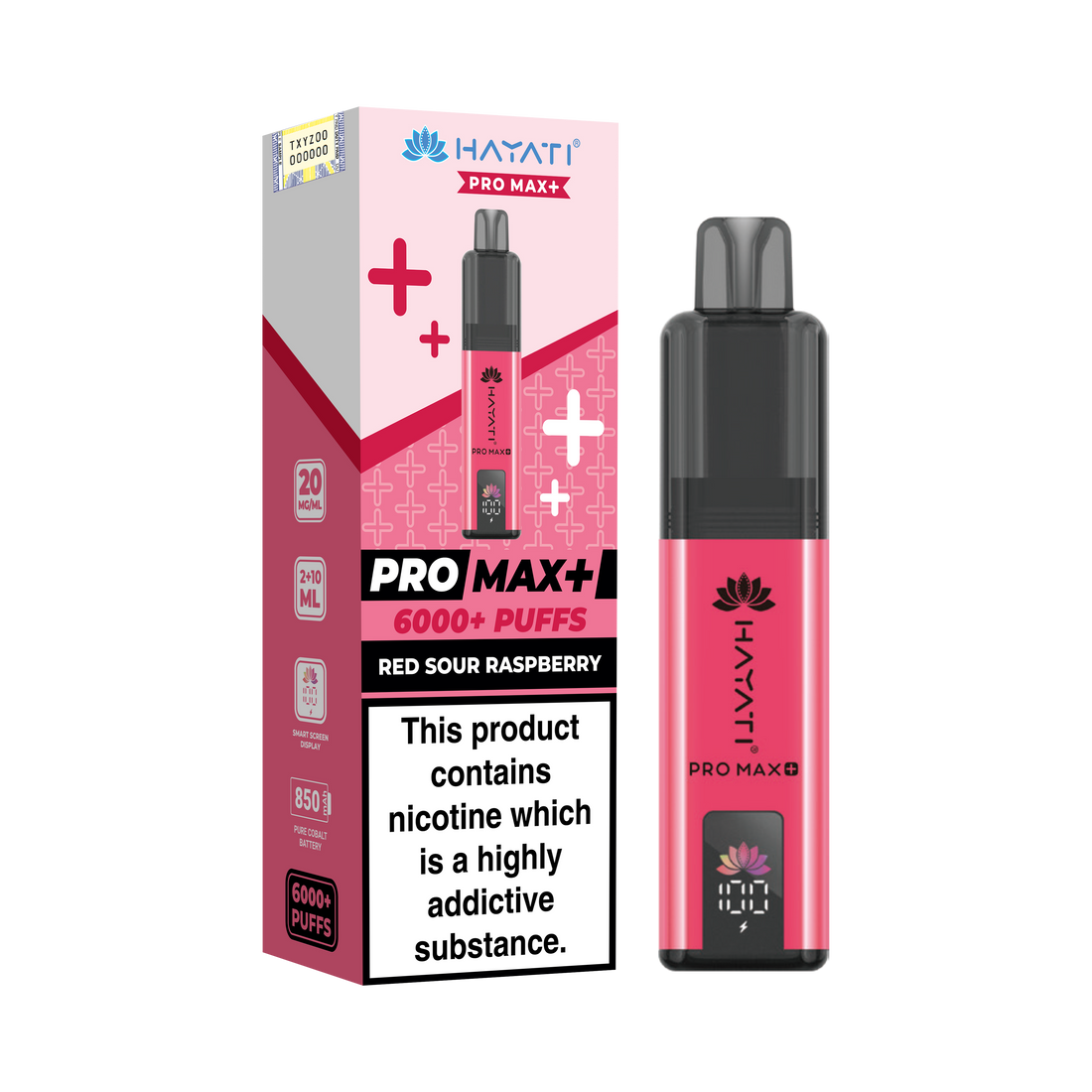 Hayati Pro Max+ 6K Prefilled Pod Kit 20mg | UK Duty Stamped