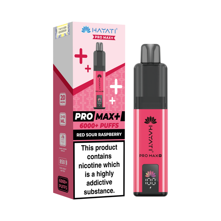 Hayati Pro Max+ 6K Prefilled Pod Kit 20mg | UK Duty Stamped