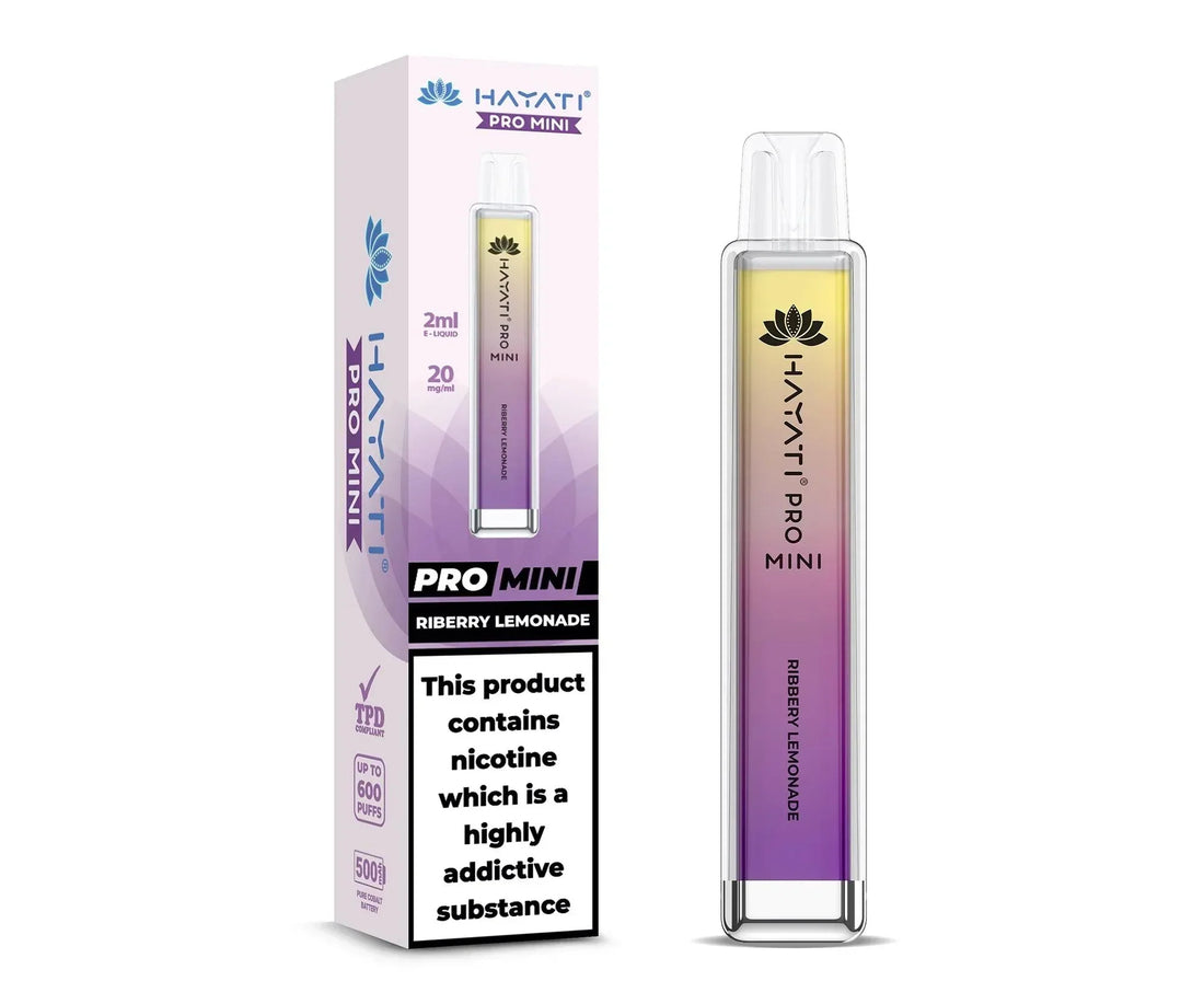 Hayati® Pro Mini 600+ Vape Kit (20mg)