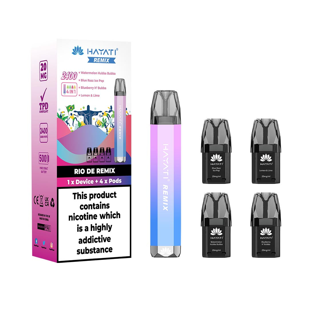 Hayati® Remix 2400 Vape Kit (20mg)