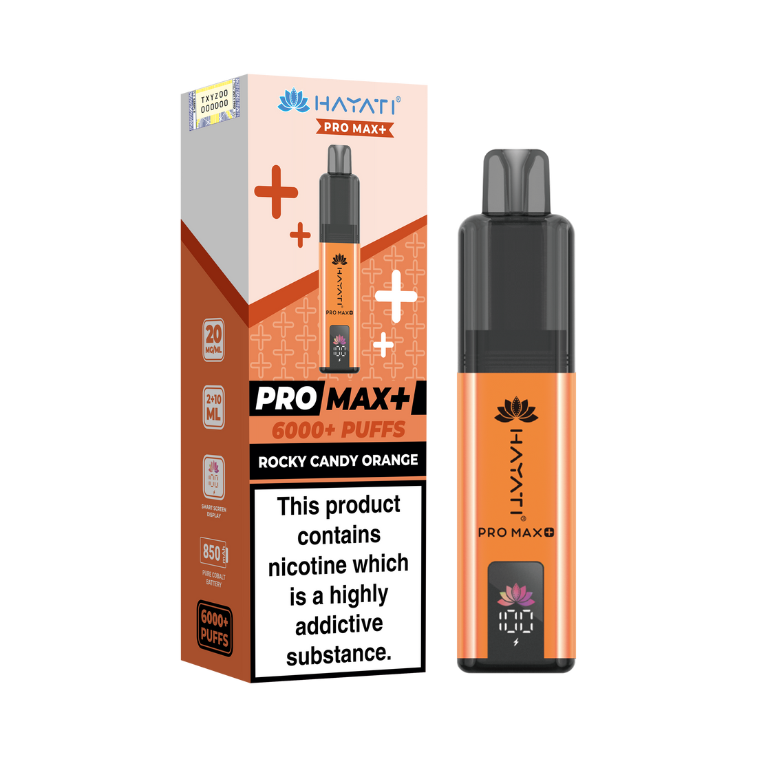 Hayati Pro Max+ 6K Prefilled Pod Kit 20mg | UK Duty Stamped