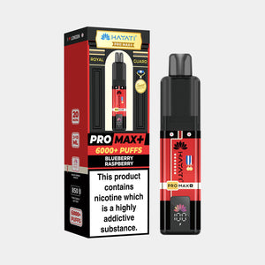 Hayati® Pro Max+ 6000+ Vape Kit Souvenir Edition England (20mg)
