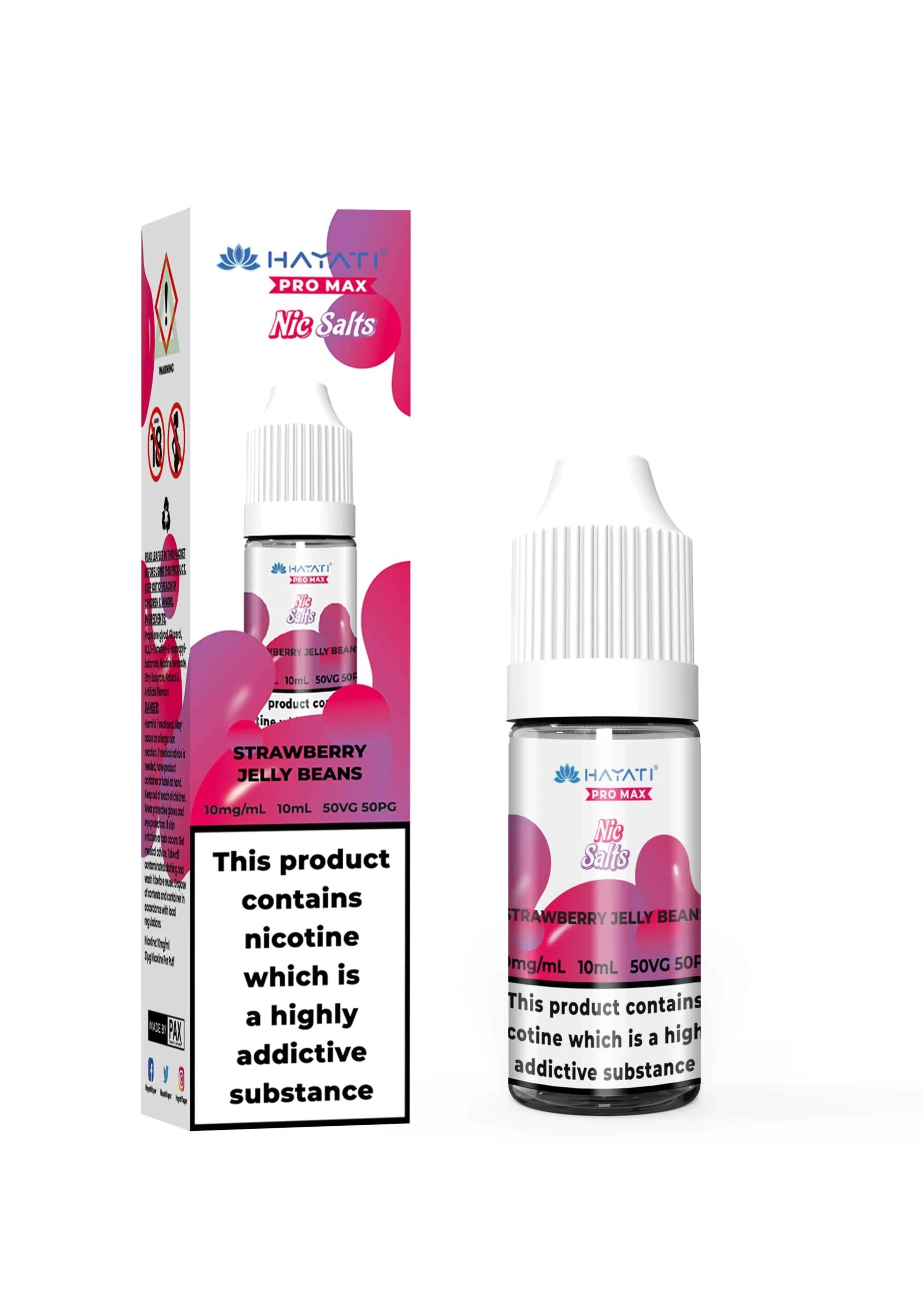 Hayati® Pro Max Nic Salts (20mg)