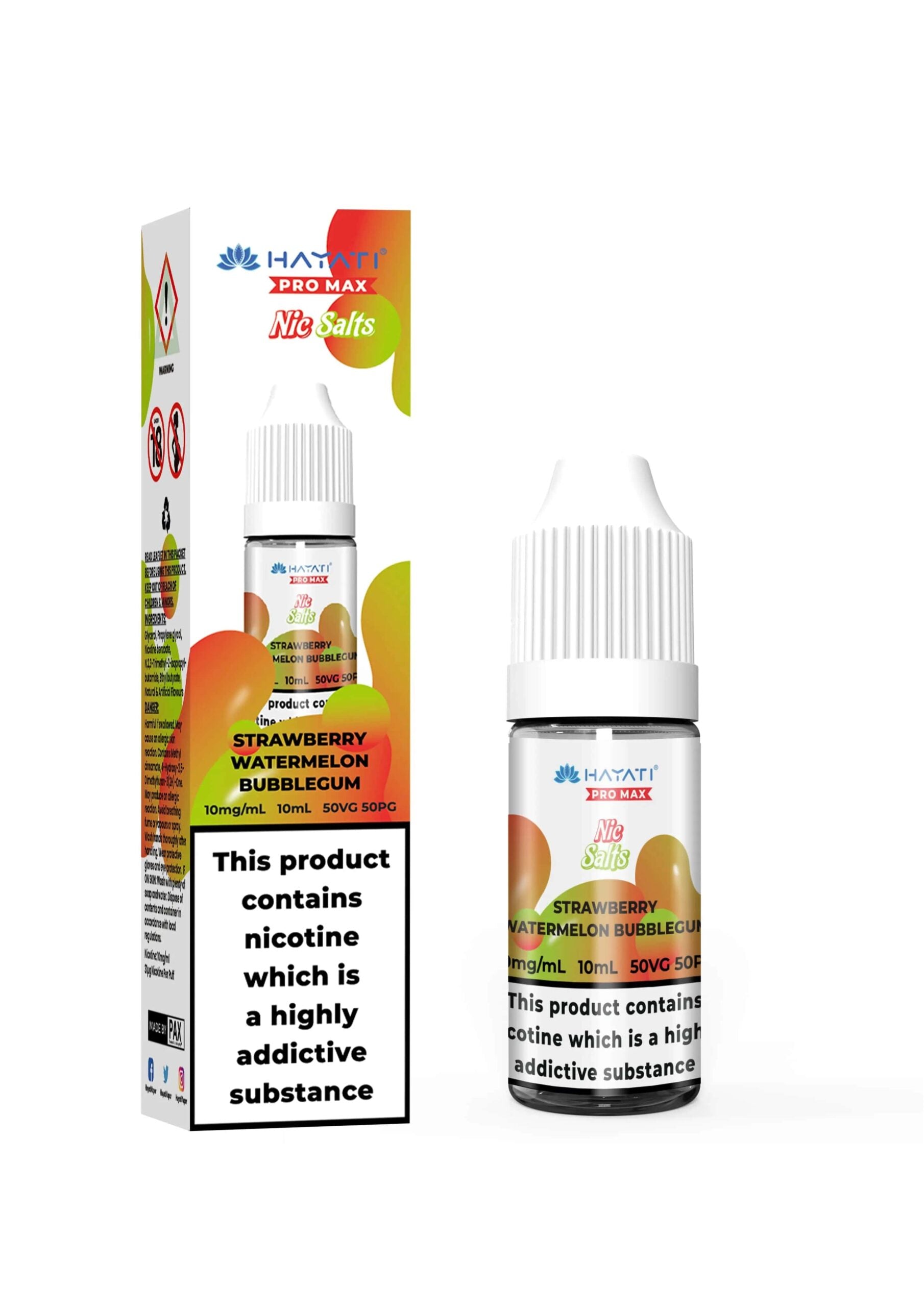 Hayati® Pro Max Nic Salts (10mg)