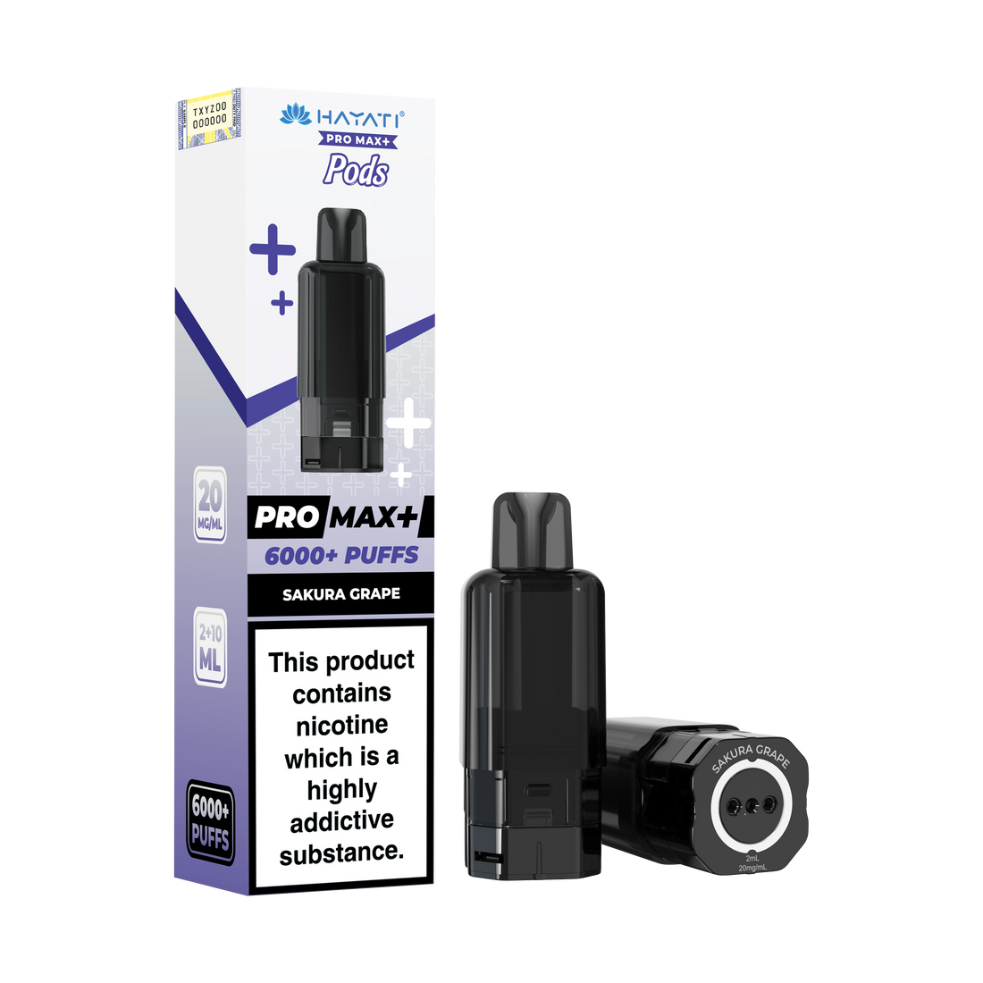 Hayati Pro Max+ 6K Prefilled Pods 20mg | UK Duty Stamped