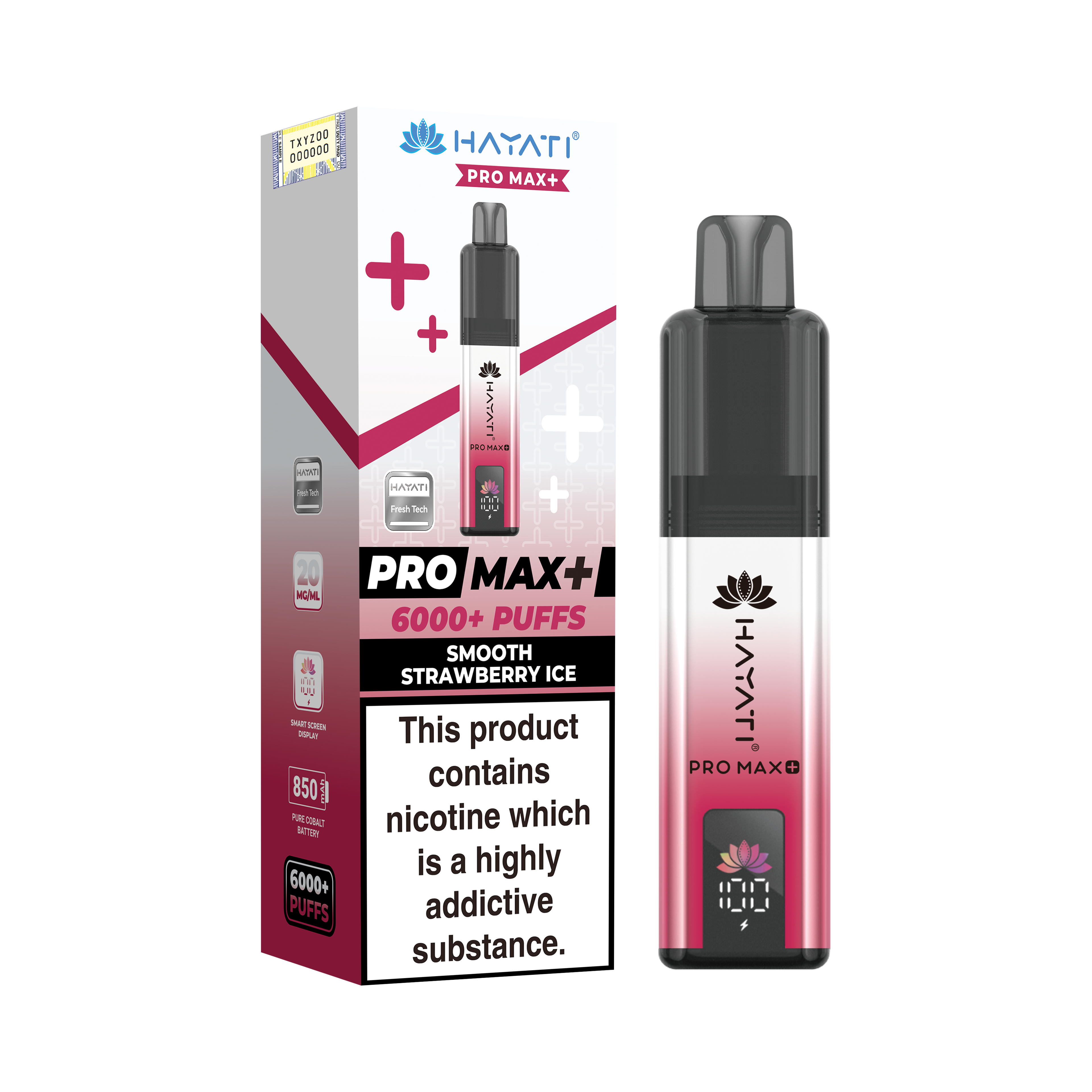 Hayati Pro Max+ 6K Prefilled Pod Kit 20mg | UK Duty Stamped