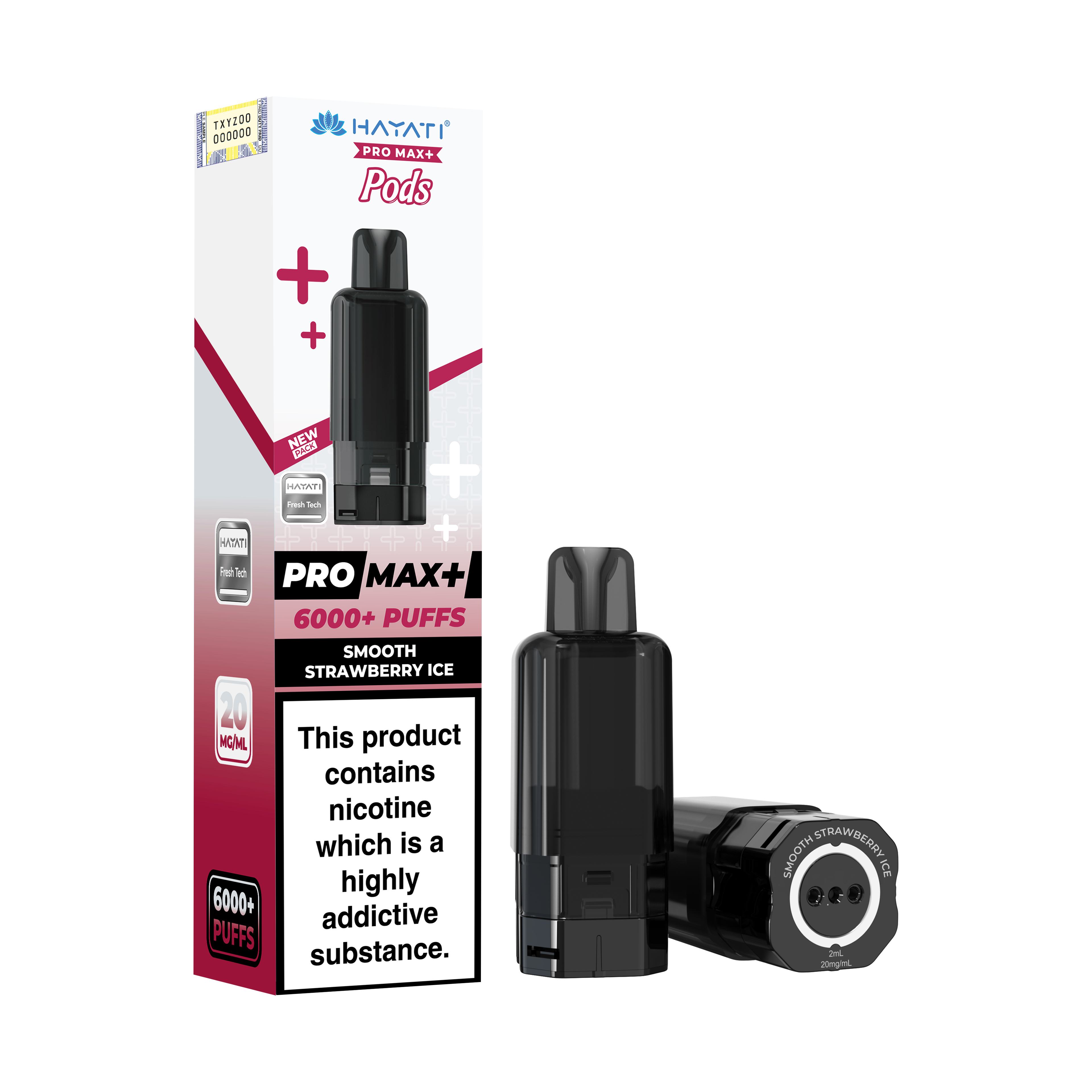Hayati Pro Max+ 6K Prefilled Pods 20mg | UK Duty Stamped
