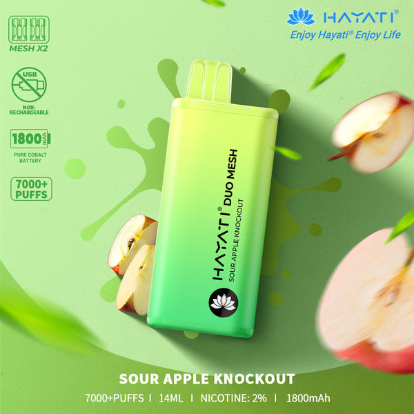 Hayati® Duo Mesh 7000+ Vape Kit (20mg)