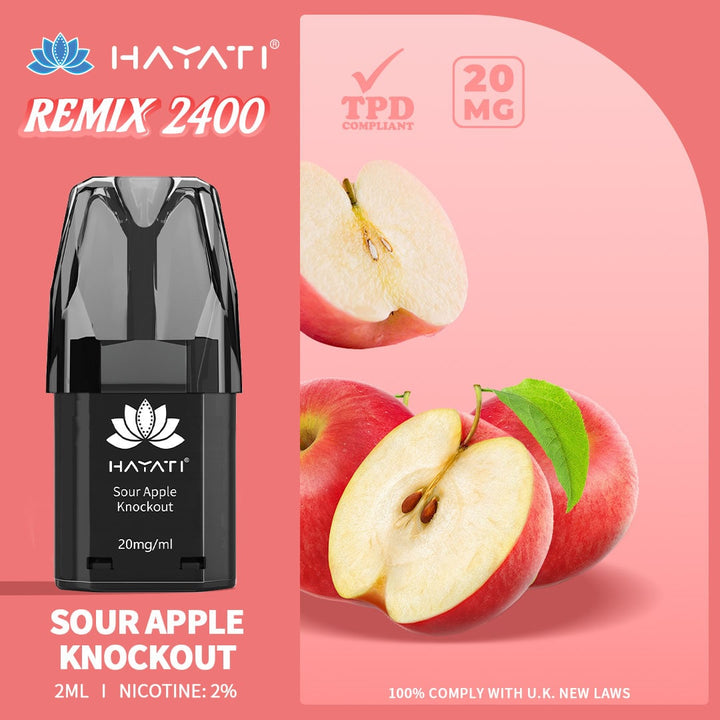 Hayati® Remix 2400 Pods (20mg)