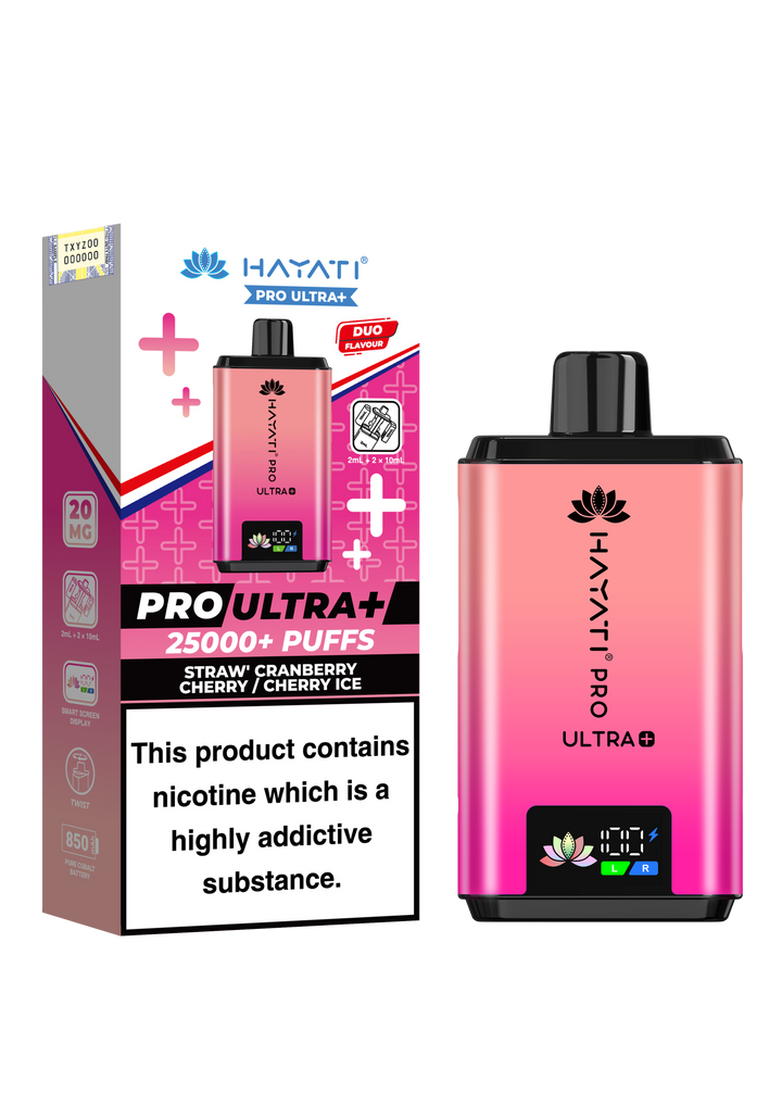 Hayati Pro Ultra+ 25K Prefilled Pod Kit 20mg | UK Duty Stamped