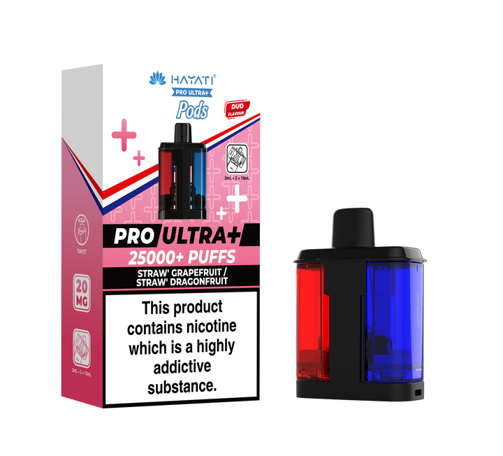 Hayati® Pro Ultra+ 25K Prefilled Pods (20mg)