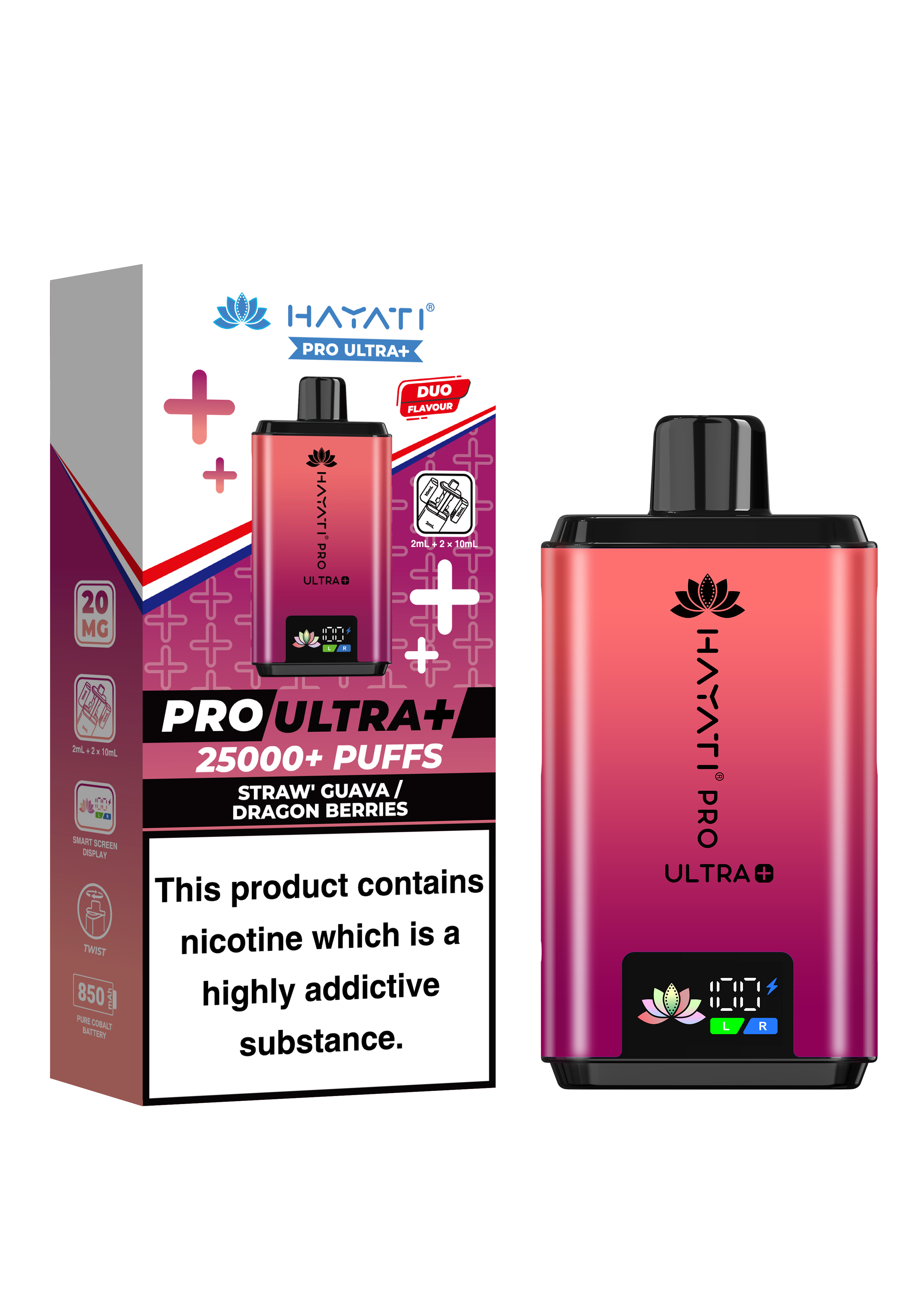 Hayati® Pro Ultra+ Reusable Kit (20mg)