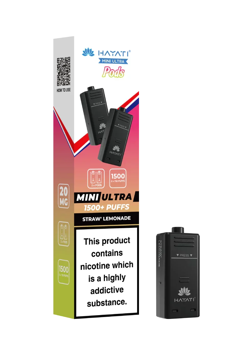 Hayati® Mini Ultra 1500+ Prefilled Pods (20mg)
