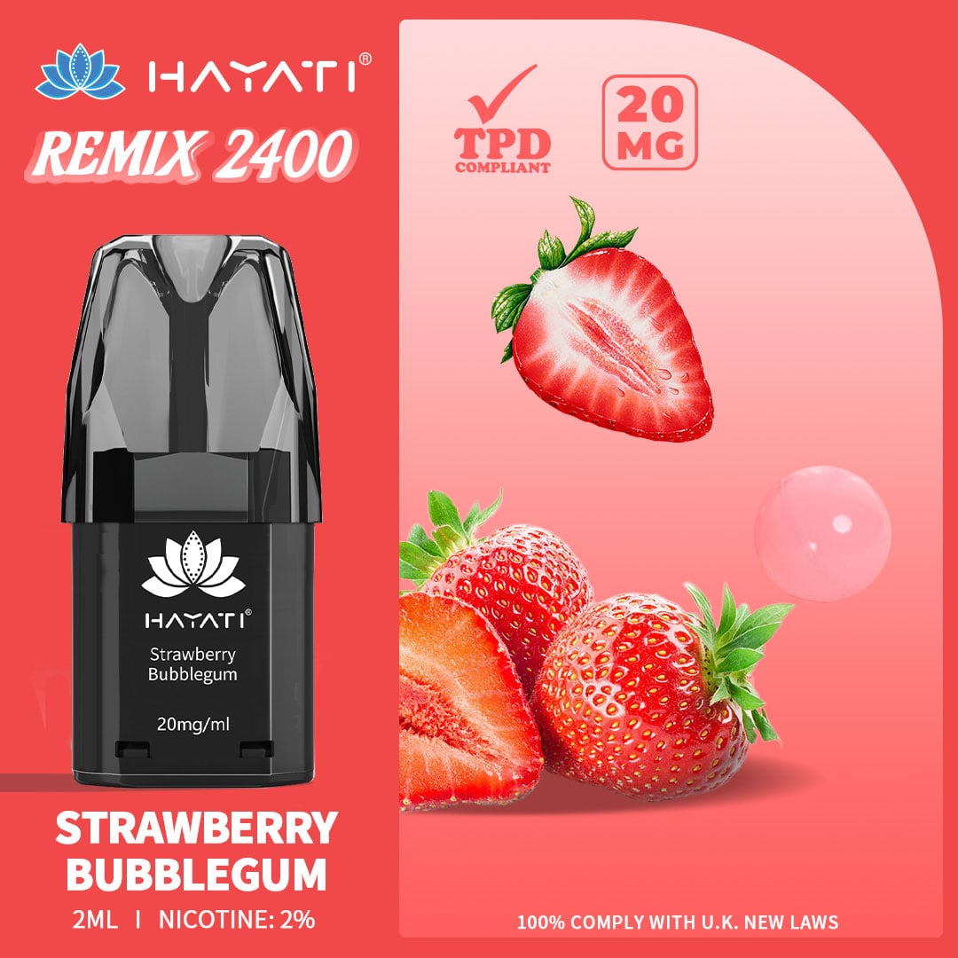 Hayati® Remix 2400 Pods (20mg)