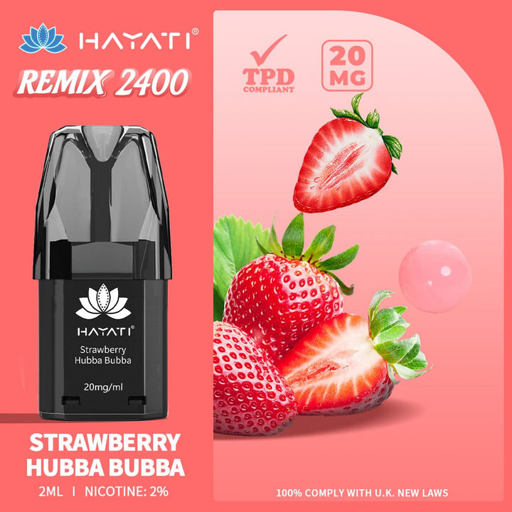 Hayati® Remix 2400 Pods (20mg)
