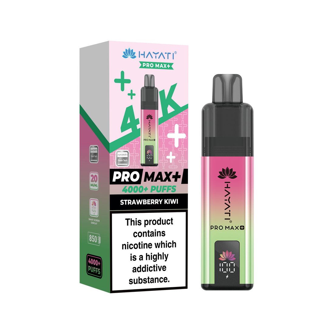 Hayati® Pro Max+ 4000+ Vape Kit (20mg)