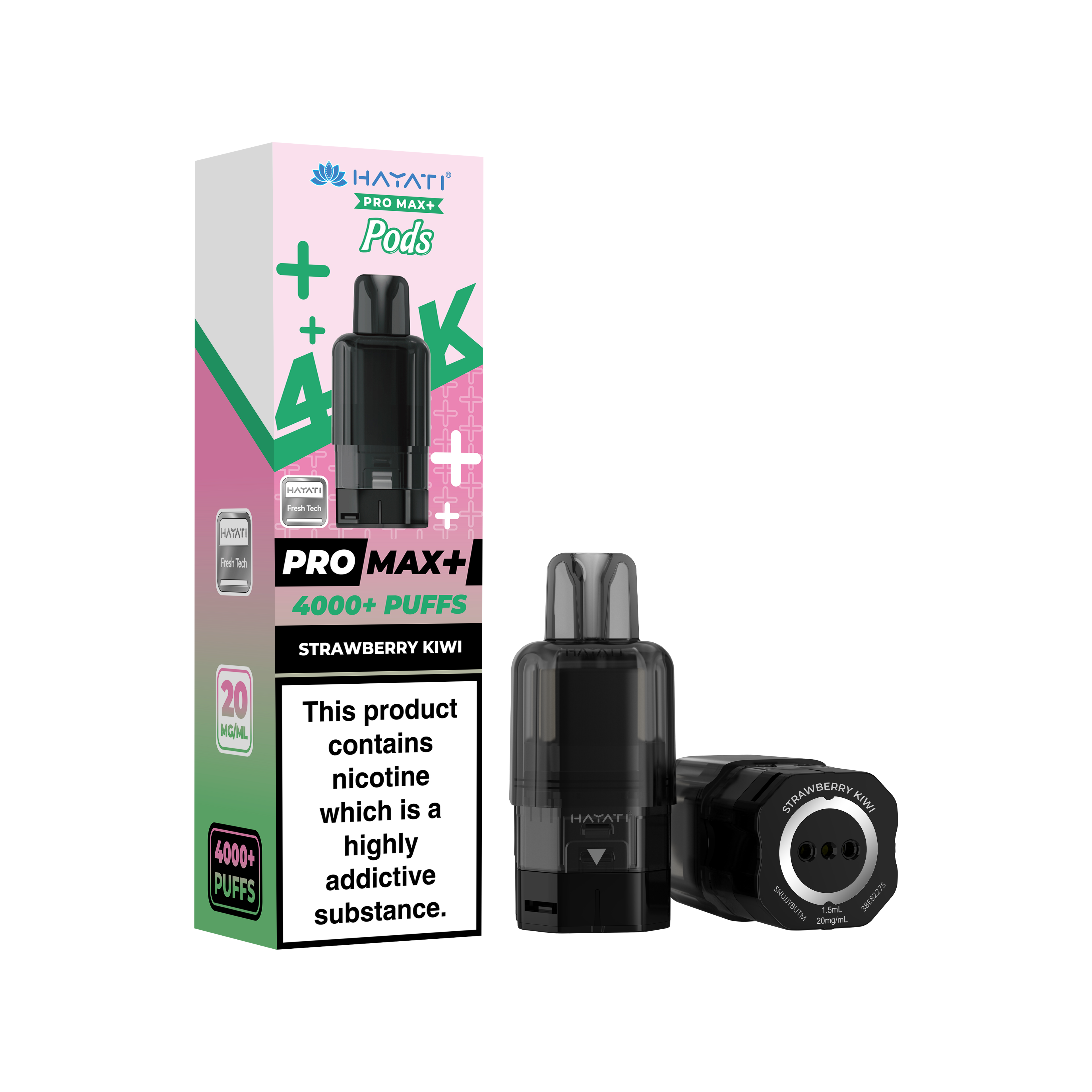 Hayati® Pro Max+ 4000+ Pods (20mg)