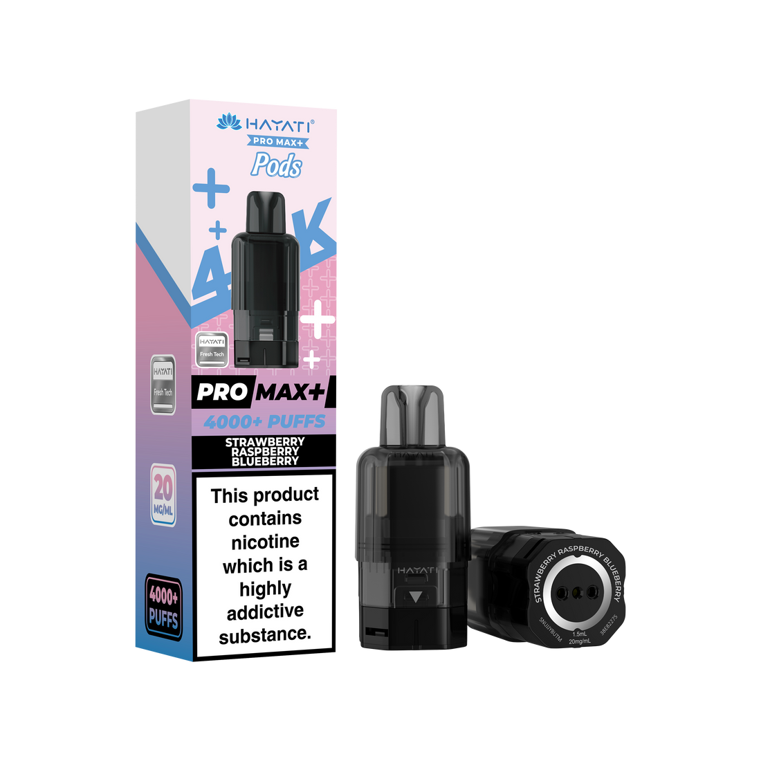 Hayati® Pro Max+ 4000+ Pods (20mg)