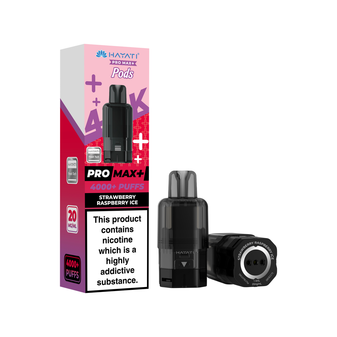 Hayati® Pro Max+ 4000+ Pods (20mg)