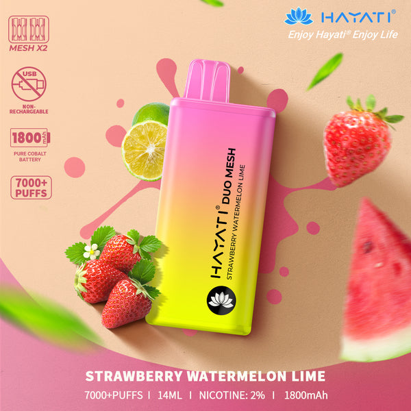 Hayati® Duo Mesh 7000+ Vape Kit (20mg)