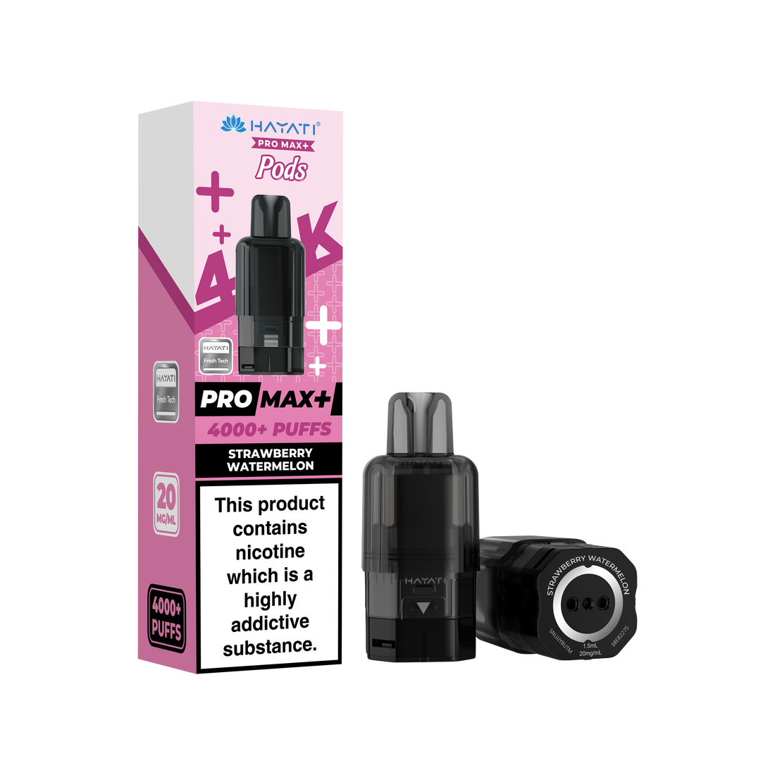 Hayati® Pro Max+ 4000+ Pods (20mg)