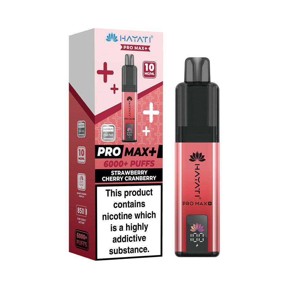 Hayati® Pro Max+ 6000+ (10mg) Vape Kit
