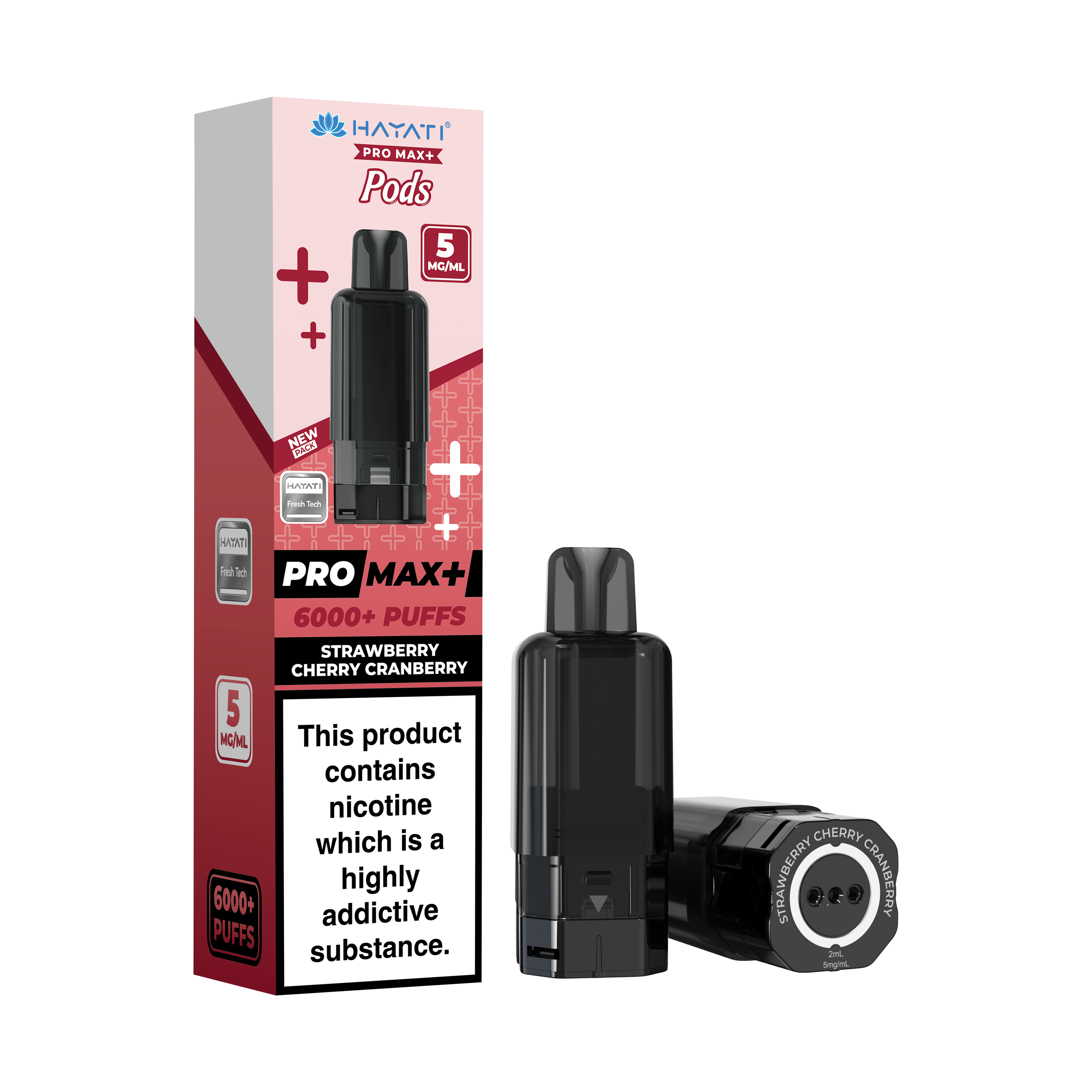 Hayati® Pro Max+ 6000+ Pods (5mg)