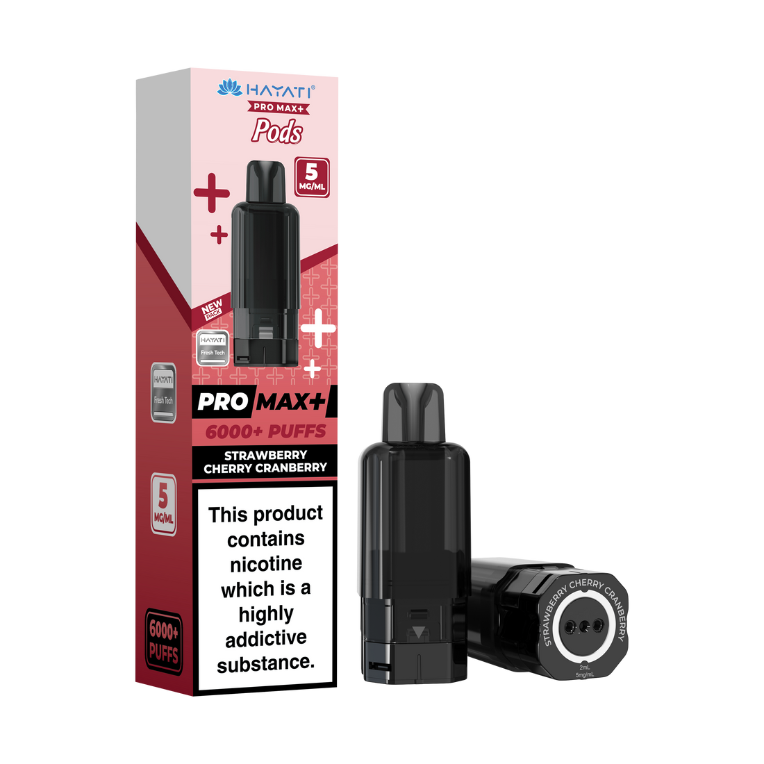 Hayati® Pro Max+ 6000+ Pods (5mg)