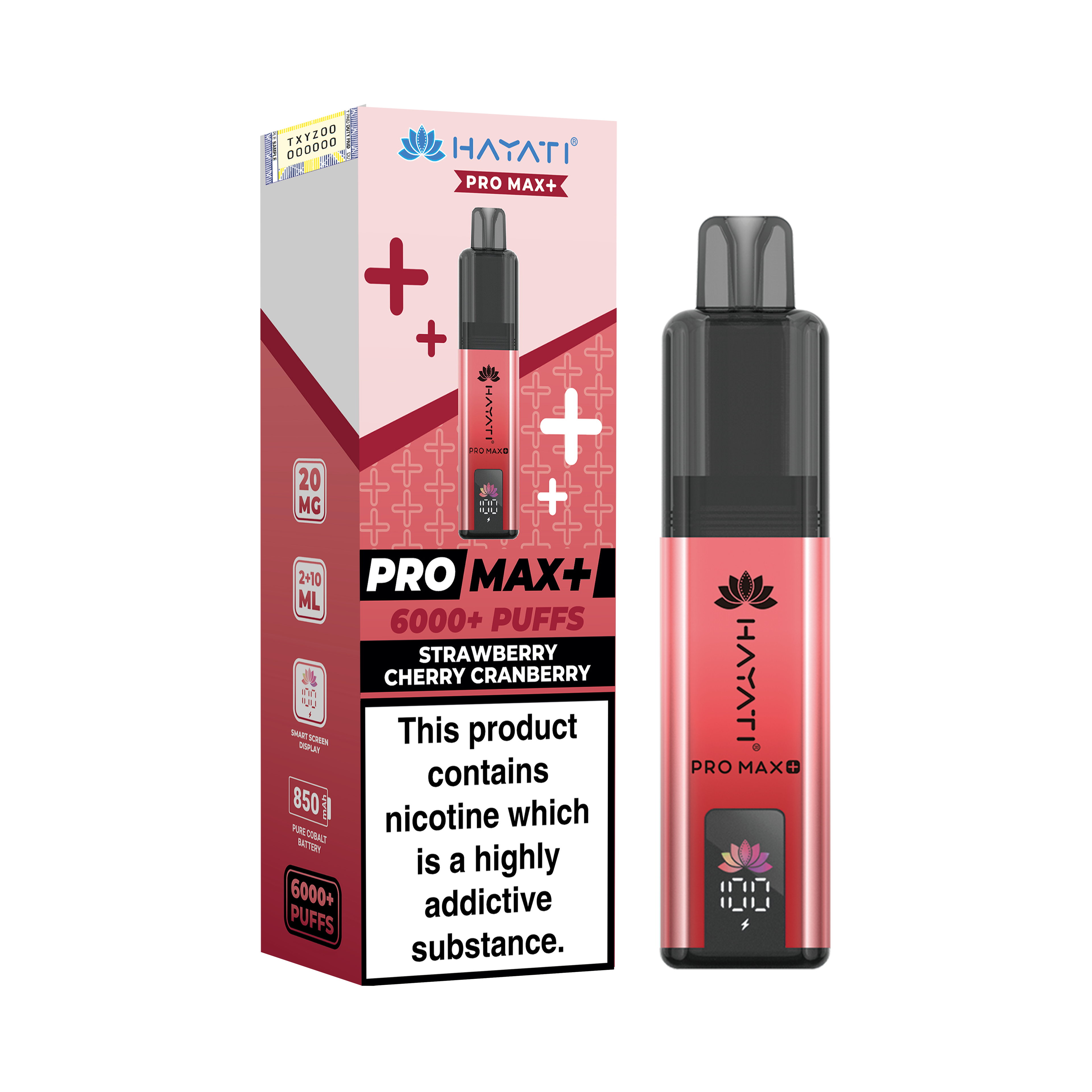 Hayati Pro Max+ 6K Prefilled Pod Kit 20mg | UK Duty Stamped