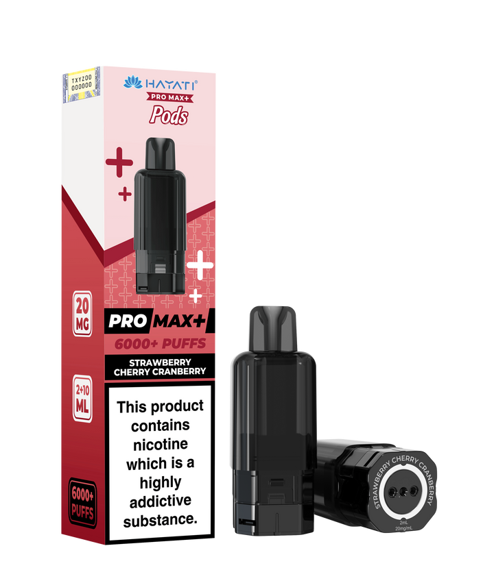 Hayati Pro Max+ 6K Prefilled Pods 20mg | UK Duty Stamped