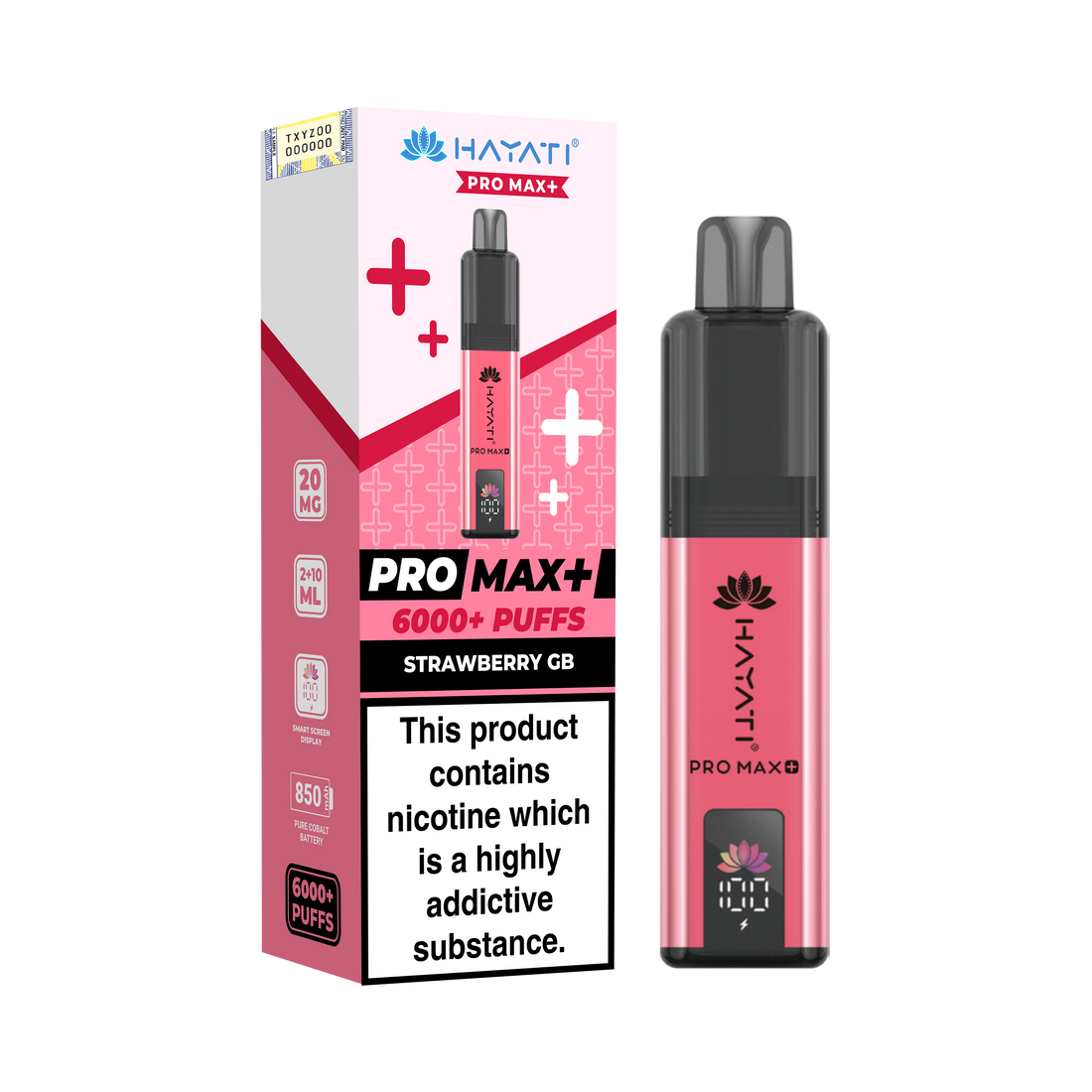 Hayati Pro Max+ 6K Prefilled Pod Kit 20mg | UK Duty Stamped
