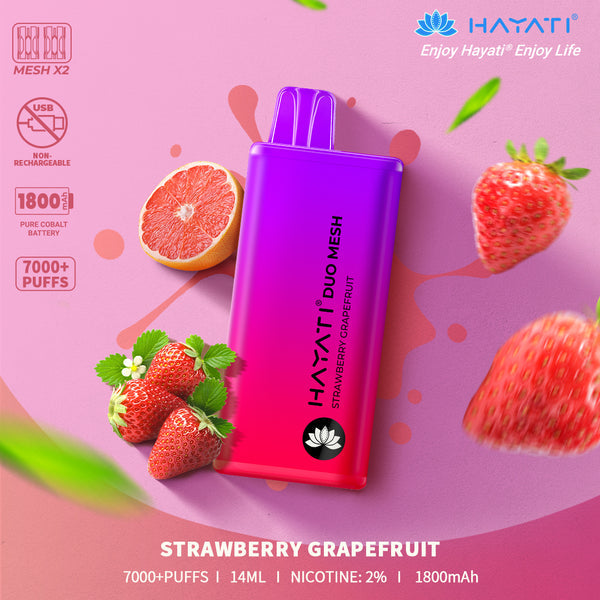 Hayati® Duo Mesh 7000+ Vape Kit (20mg)