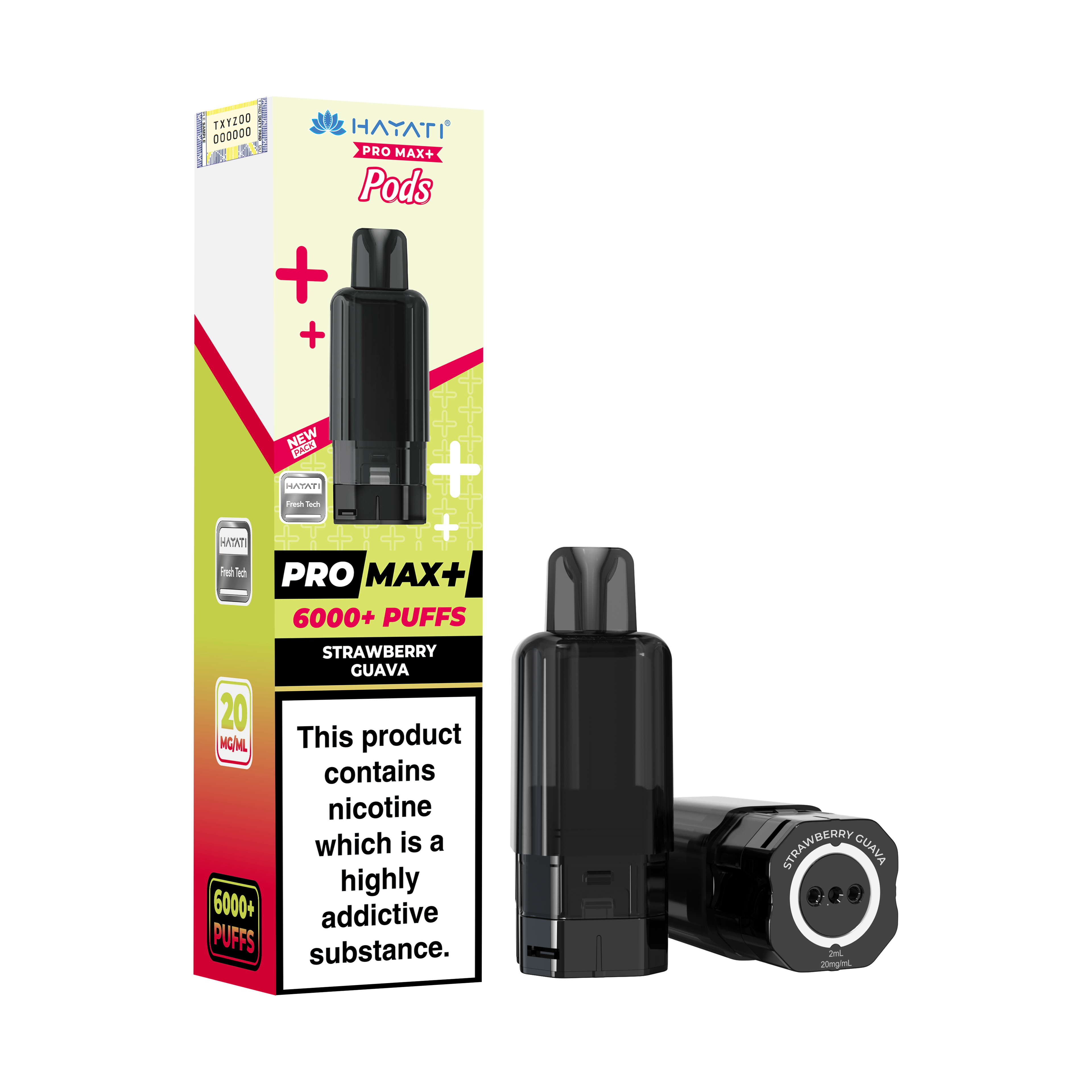 Hayati Pro Max+ 6K Prefilled Pods 20mg | UK Duty Stamped