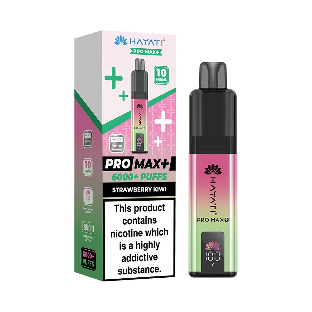 Hayati® Pro Max+ 6000+ (10mg) Vape Kit