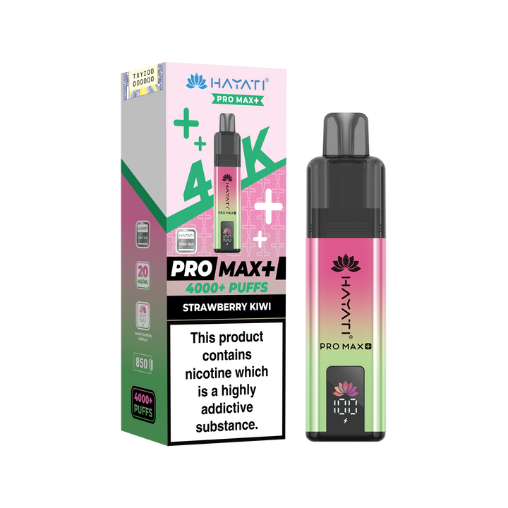 Hayati Pro Max+ 4K Prefilled Pod Kit 20mg | UK Duty Stamped